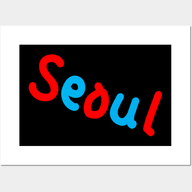 SEOUL Wall Art by Kim Hana